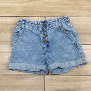 RSQ Paper Bag Waist Short Girls Sz 8